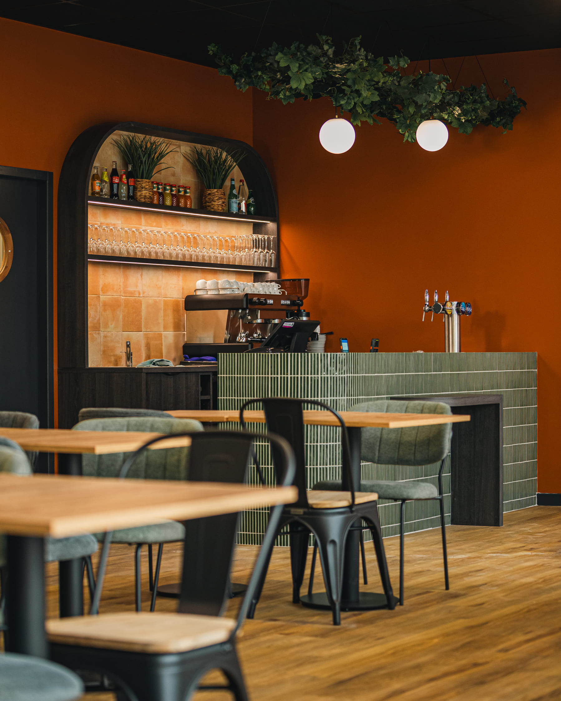 La Casa Napoli à Renazé, Brasserie