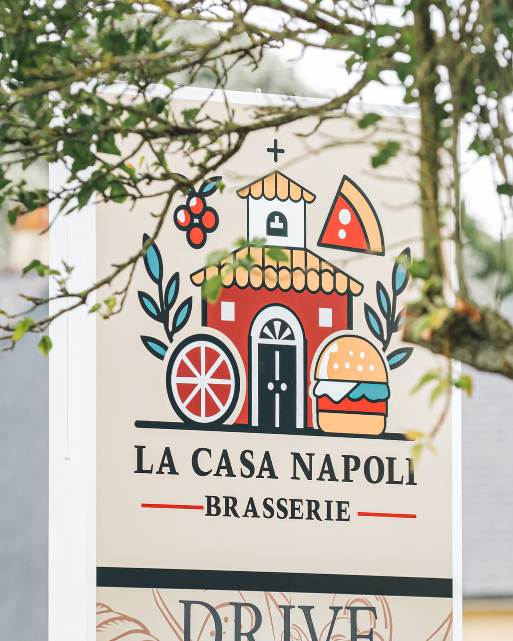 La Casa Napoli à Renazé, Brasserie